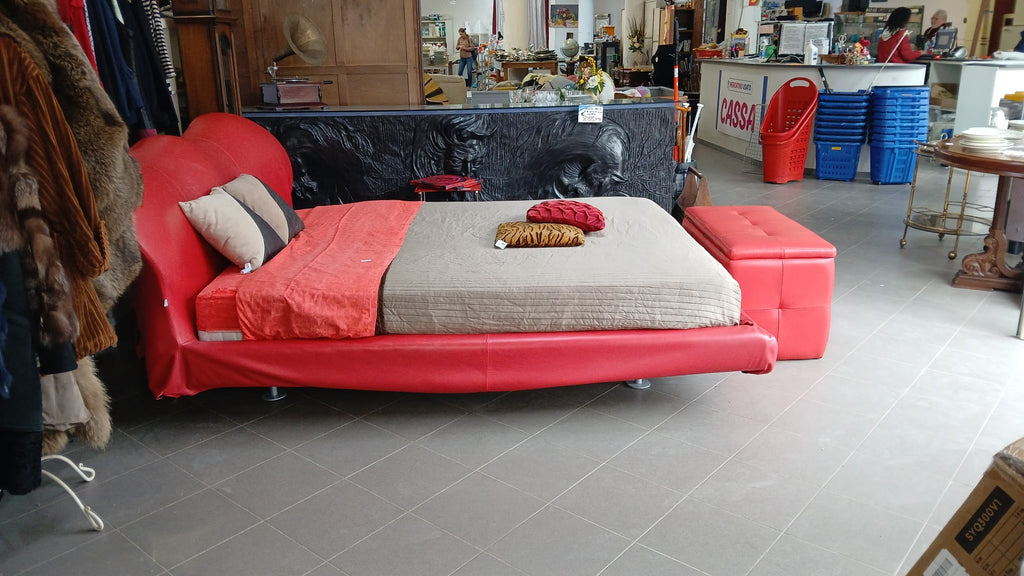 Letto Flou modello Marilyn in pelle