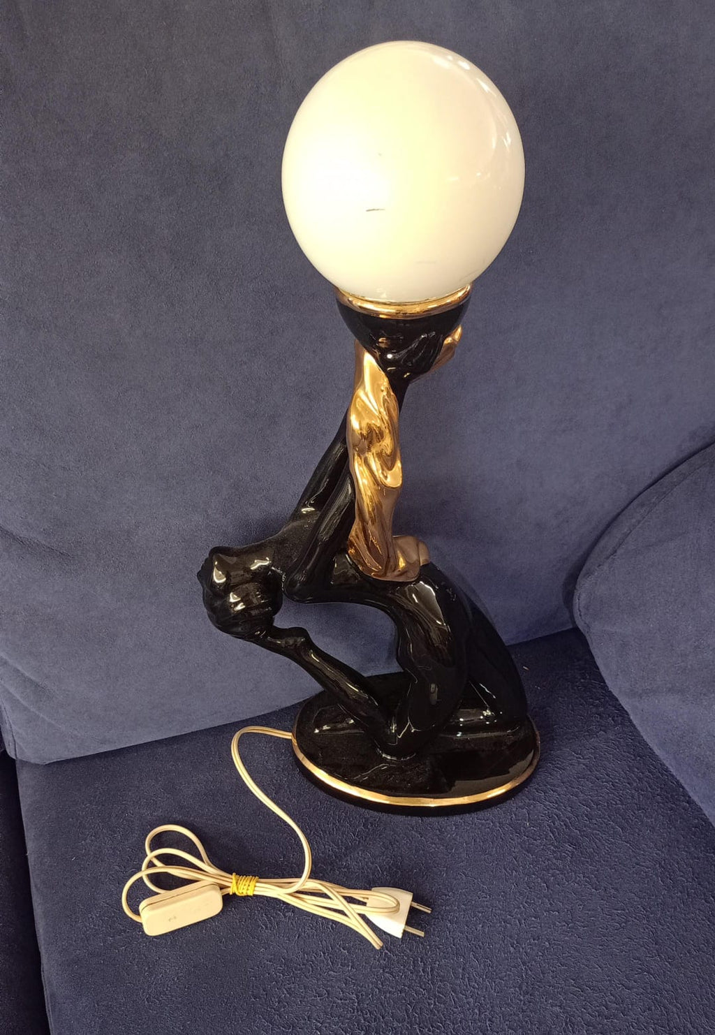 Lampada in ceramica anni ’80