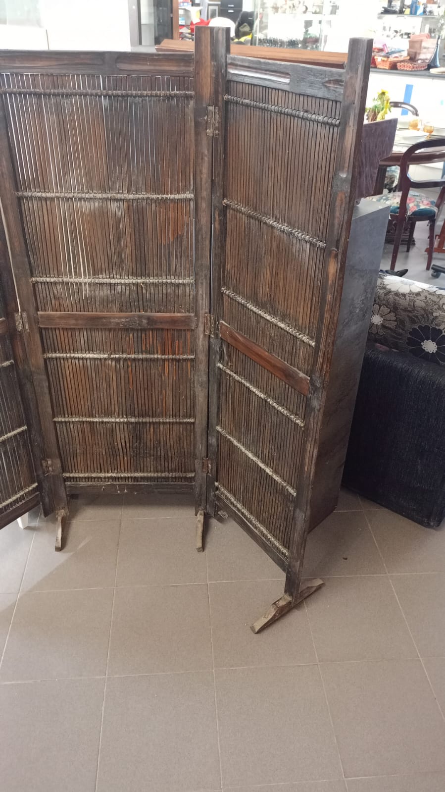 Separè in legno 3 ante