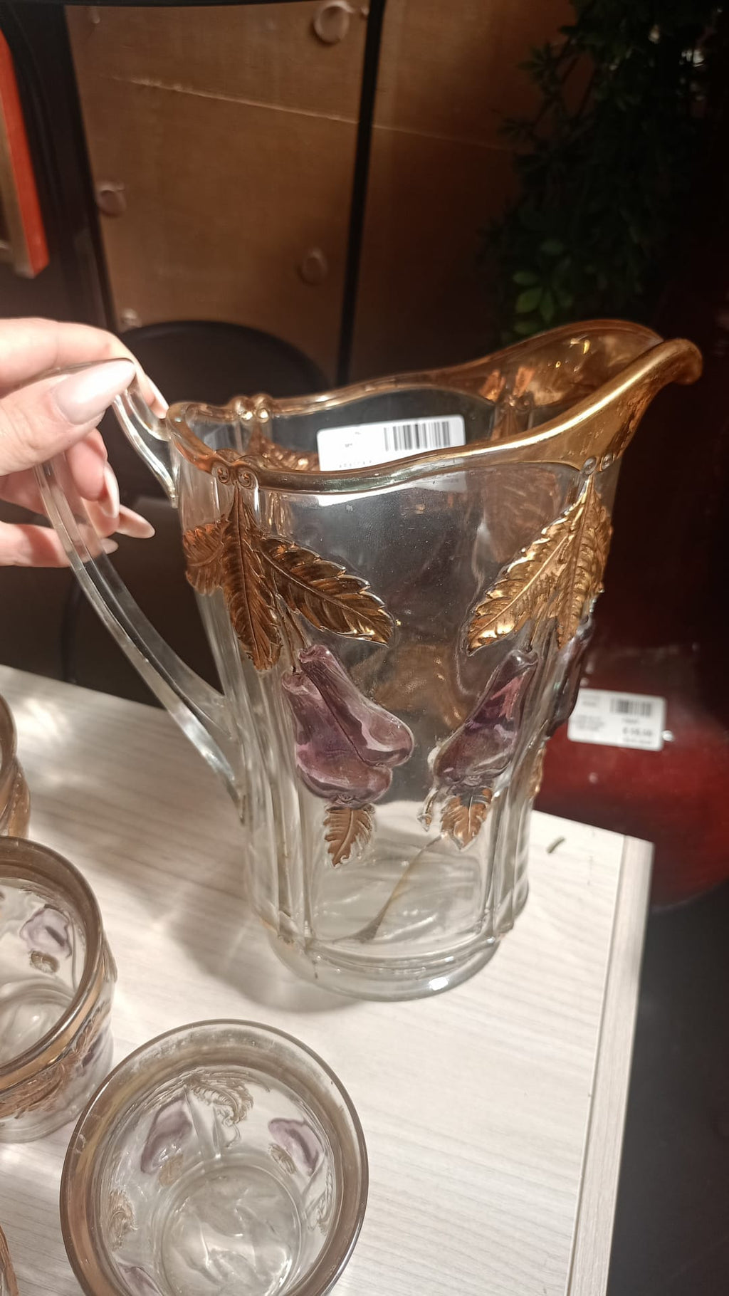 Set caraffa + 5 bicchieri